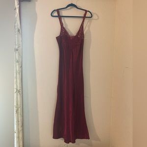 Maroon Victoria’s Secret Nightgown